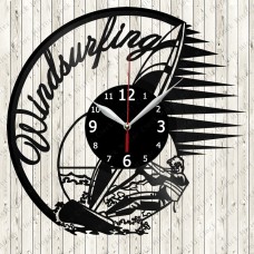 Windsurfing Vinyl Clock 