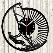 Windsurfing Vinyl Record Clock 