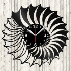 Abstract Vinyl Record Clock №13