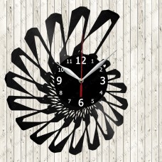 Abstract Vinyl Record Clock №14