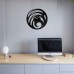 Abstract Vinyl Record Clock №30