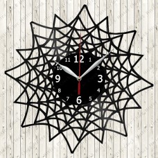 Abstract Vinyl Record Clock №42