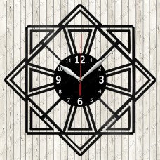 Abstract Vinyl Record Clock №47