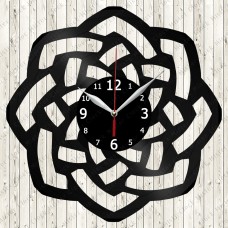 Abstract Vinyl Record Clock №52