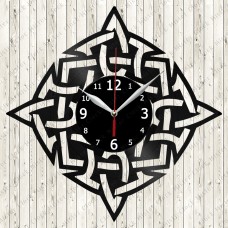 Abstract Vinyl Record Clock №61