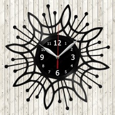 Abstract Vinyl Record Clock №65