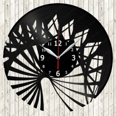 Abstract Vinyl Record Clock №71