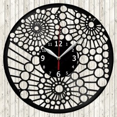 Abstract Vinyl Record Clock №83