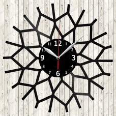 Abstract Vinyl Record Clock №98