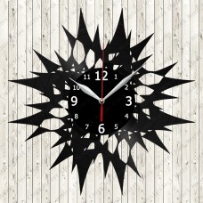 Abstract Vinyl Record Clock №110