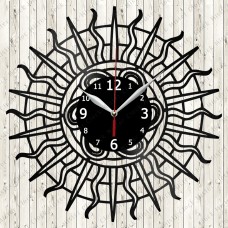 Abstract Vinyl Record Clock №115