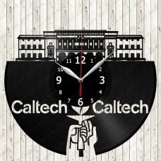 Caltech University Vinyl  Clock 