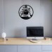 Vinyl Record Clock Agni