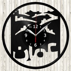 Amman Vinyl Record Clock 