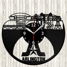 Arlington Vinyl Record Clock 