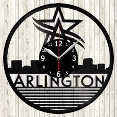 Vinyl Record Clock Arlington