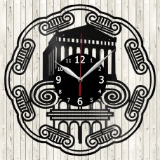 Athens Vinyl Record Clock 