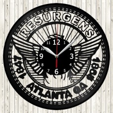 Atlanta Vinyl Record Clock 