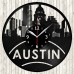 Austin Vinyl Clock 