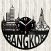 Bangkok Vinyl Record Clock 