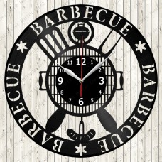 Vinyl Record Clock Barbecue