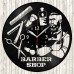 Barber Shop Vinyl Record Clock 