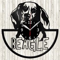 Vinyl Record Clock Beagle