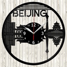 Vinyl Record Clock Beijing