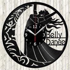 Belly Dance Vinyl Record Clock 