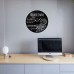 Best Brother Vinyl Record Clock 