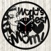 Best Mom Vinyl Record Clock 