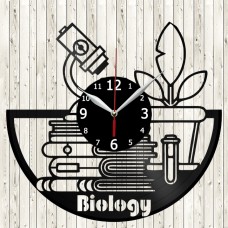 Vinyl Record Clock Biology