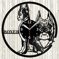 Boxer Vinyl Record Clock 