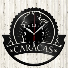 Caracas Vinyl Record Clock 