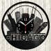 Chicago Vinyl Record Clock 