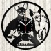 Vinyl Record Clock Chihuahua