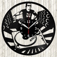 Vinyl Record Clock DJ