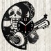 Vinyl Record Clock Day Of The Dead