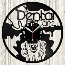 Vinyl Record Clock Dental Clinic