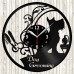 Dog Grooming Vinyl Record Clock 