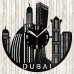 Dubai Vinyl Record Clock 