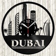 Dubai Vinyl Record Clock 