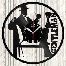 For A Gentleman Vinyl Record Clock 