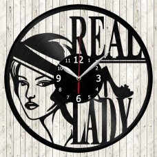 For A Lady Vinyl Record Clock 