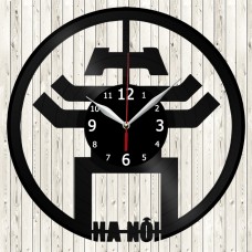 Vinyl Record Clock Hanoi