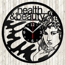 Vinyl Record Clock Health Beauty