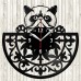 Himalayan Cat Vinyl Record Clock 