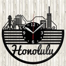 Vinyl Record Clock Honolulu