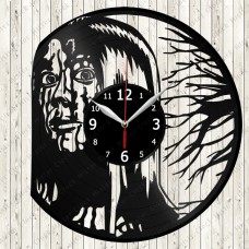 Vinyl Record Clock Horror