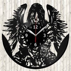 Vinyl Record Clock Horror